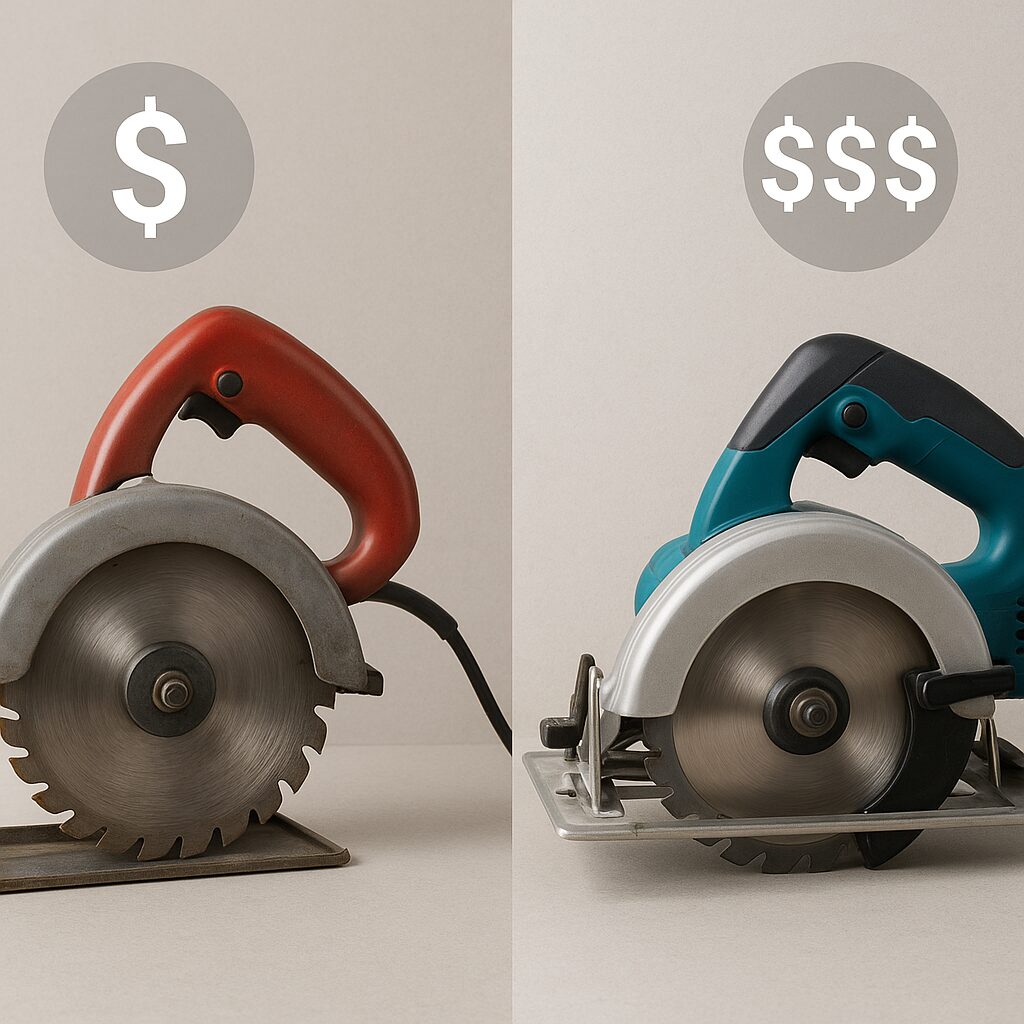 Porównanie cen przecinarek ręcznych i elektrycznych