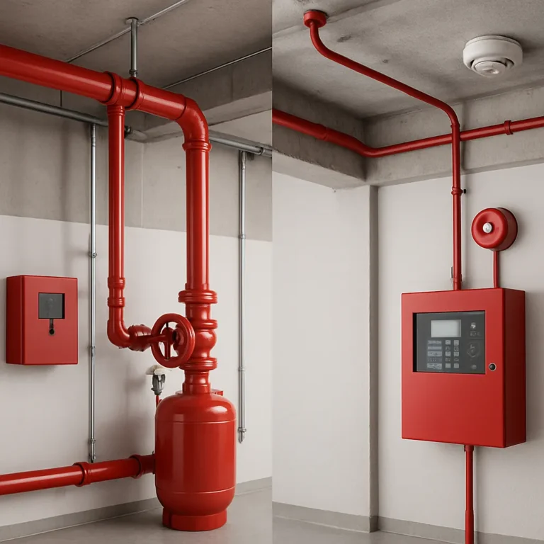 Ile kosztują instalacje przeciwpożarowe w budynkach? Porównanie systemów bezpieczeństwa